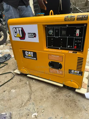 12.5kVA CAT Diesel Soundproof Generator – 100% Copper Coil