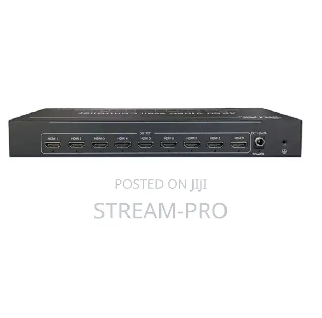 Bitvisus Video Wall Controller - 1×9 HDMI Matrix Processor