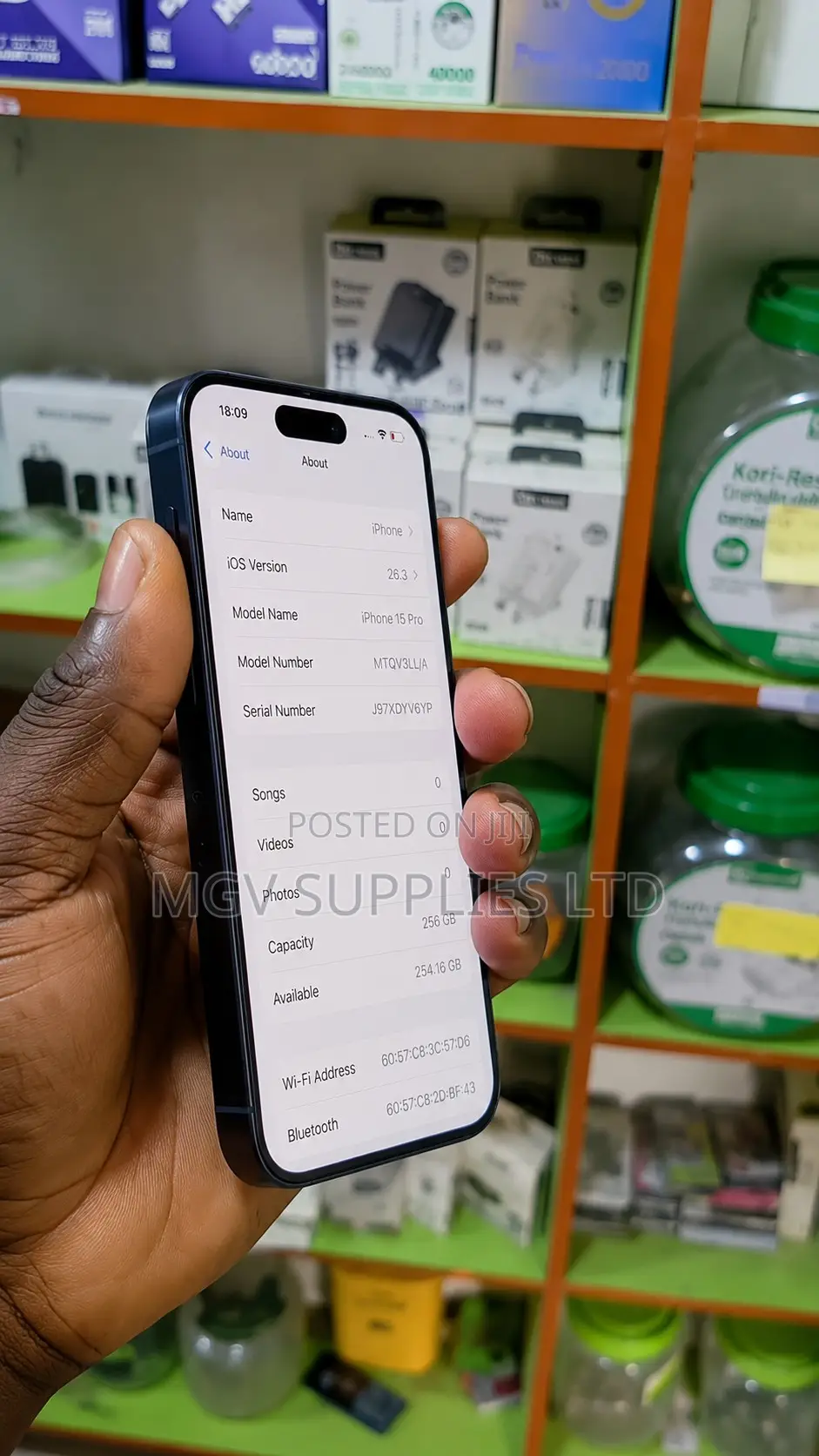Apple iPhone 15 Pro 256 GB Black