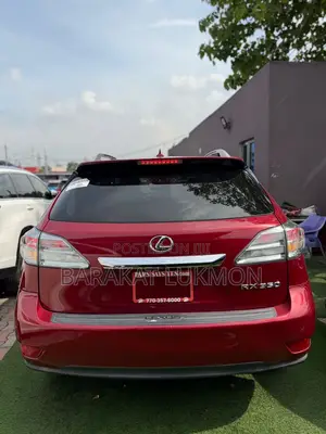 Lexus RX 2011 Red