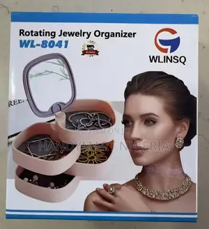 Fashion Boutique Rotating Jewelry Storage Box Organiser 10% OFF