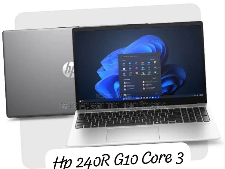 New Laptop HP 240 8GB Intel Core 3 SSD 512GB