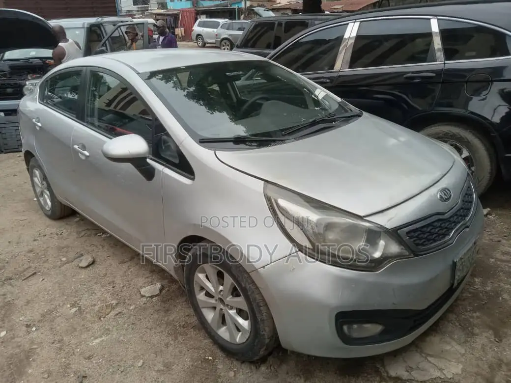 Kia Rio 2013 Silver