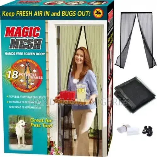 Magic Mesh Insect Fly Bug Mosquito Door Screen Curtain Protector