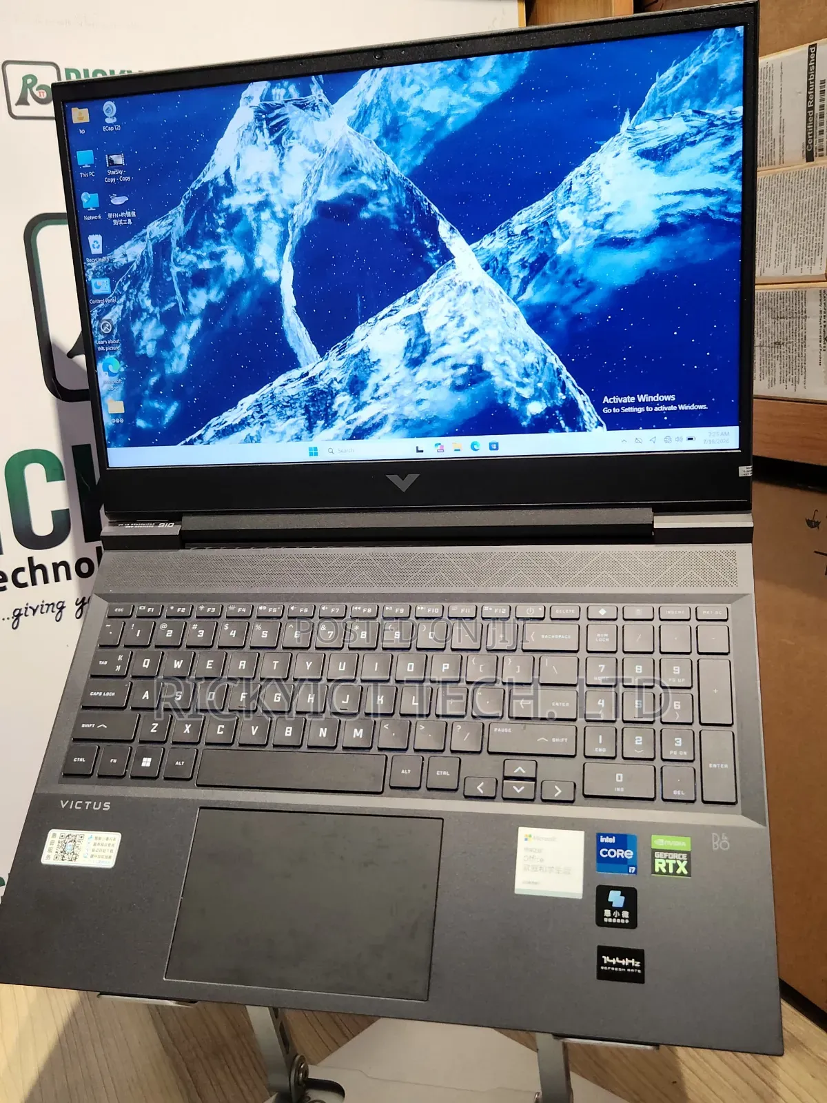 Laptop HP Victus 16 16GB Intel Core i7 SSD 512GB