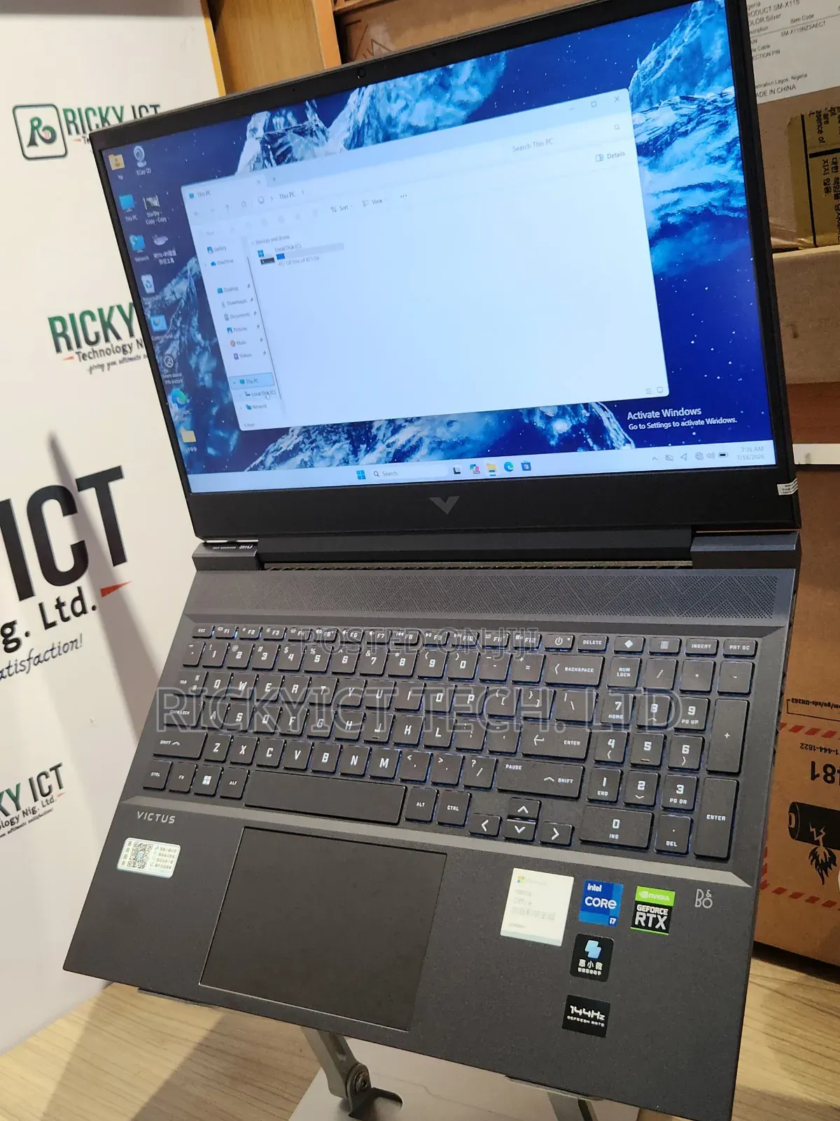 Laptop HP Victus 16 16GB Intel Core i7 SSD 512GB