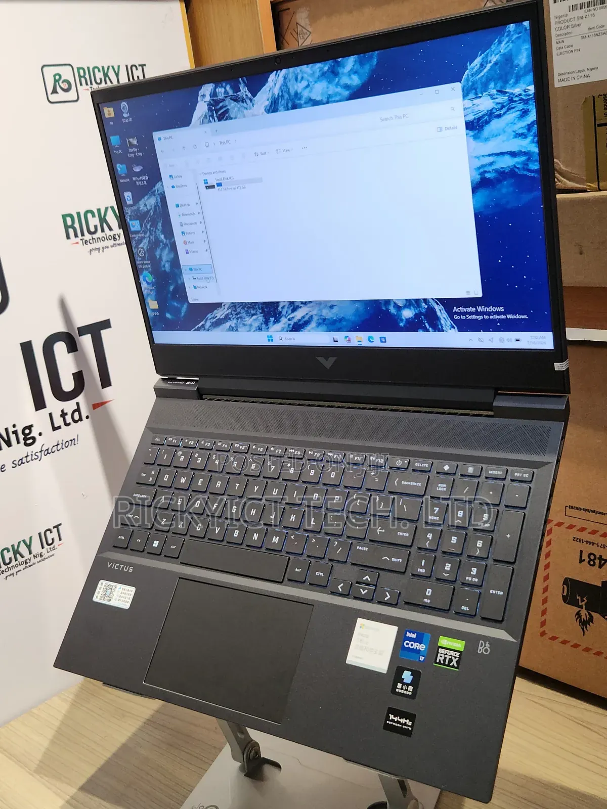 Laptop HP Victus 16 16GB Intel Core i7 SSD 512GB