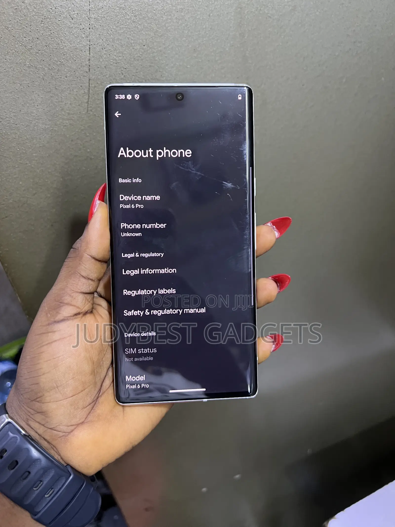Google Pixel 6 Pro 128 GB Black 