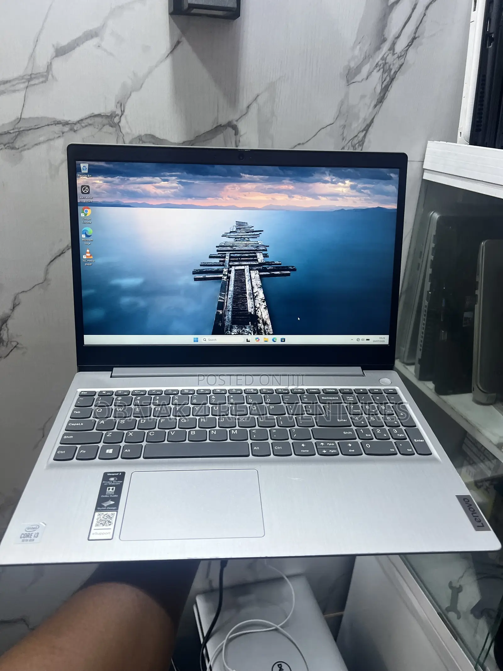 Laptop Lenovo Ideapad 3 8GB Intel Core i3 SSD 256GB