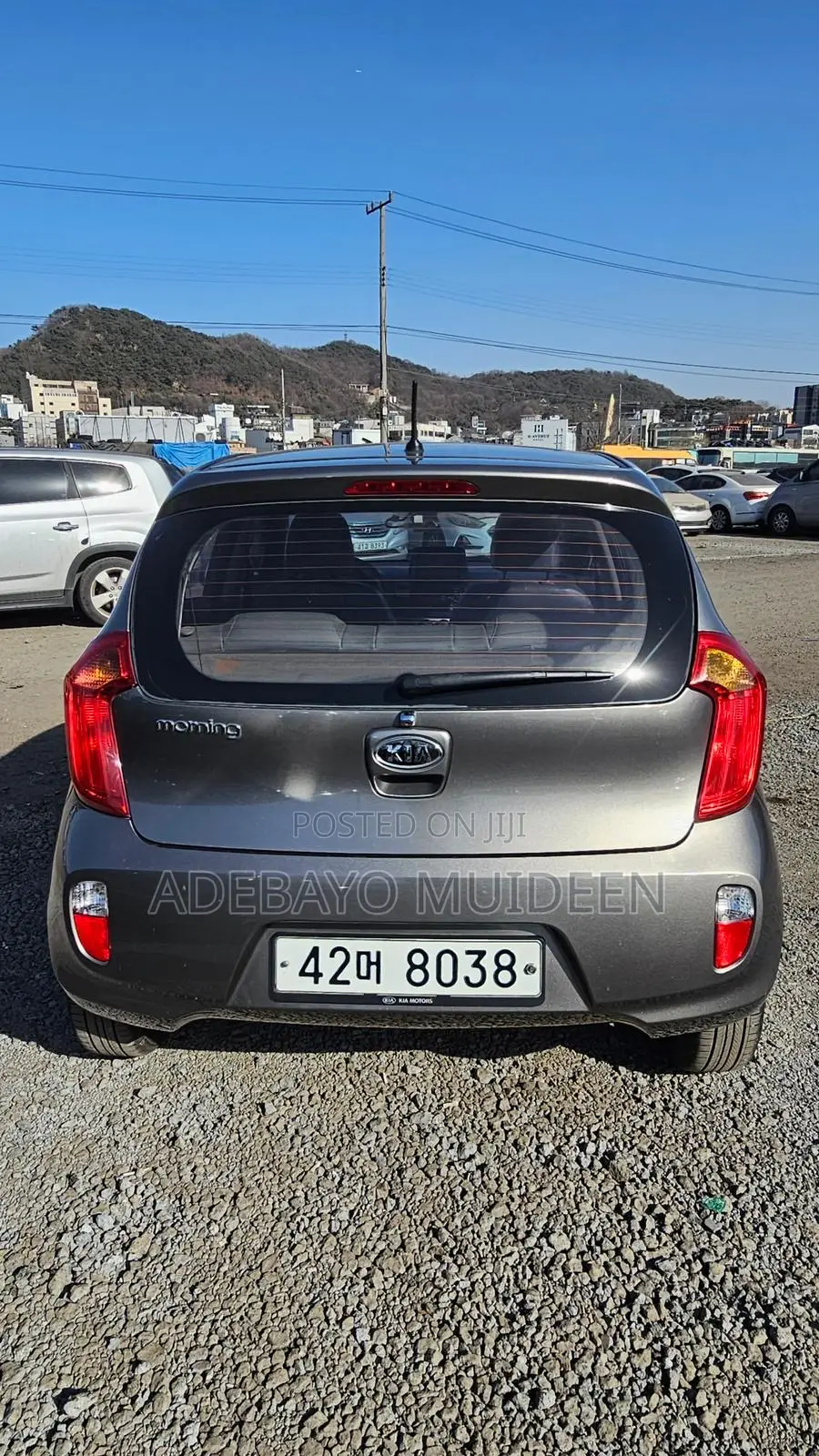 Kia Morning 2012 Gray