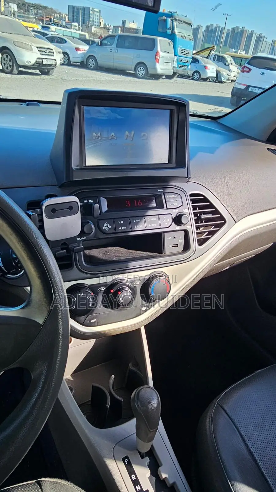 Kia Morning 2012 Gray