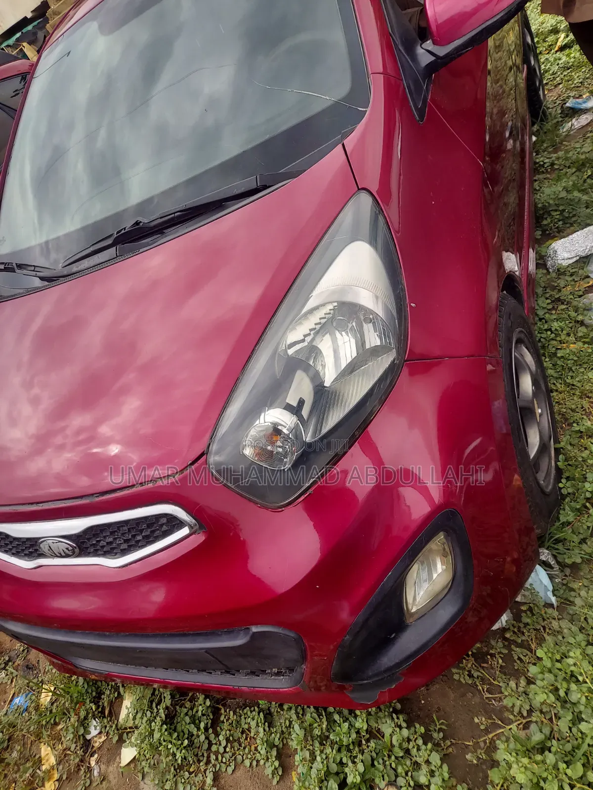 Kia Morning 2013 Maroon