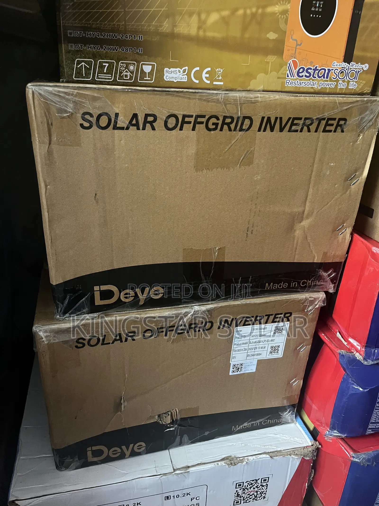 Deye 6KVA 48V Hybrid Inverter
