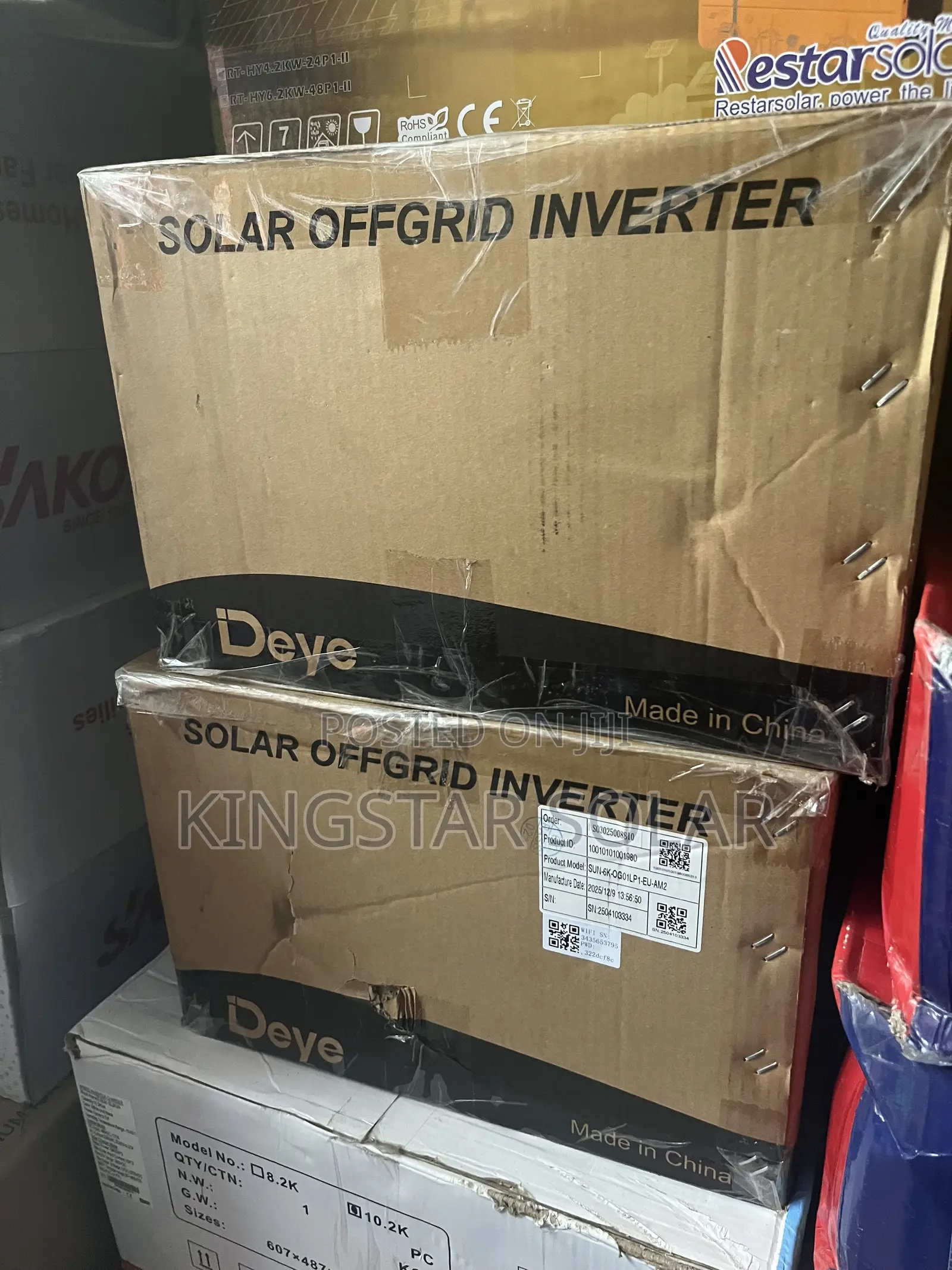 Deye 6KVA 48V Hybrid Inverter
