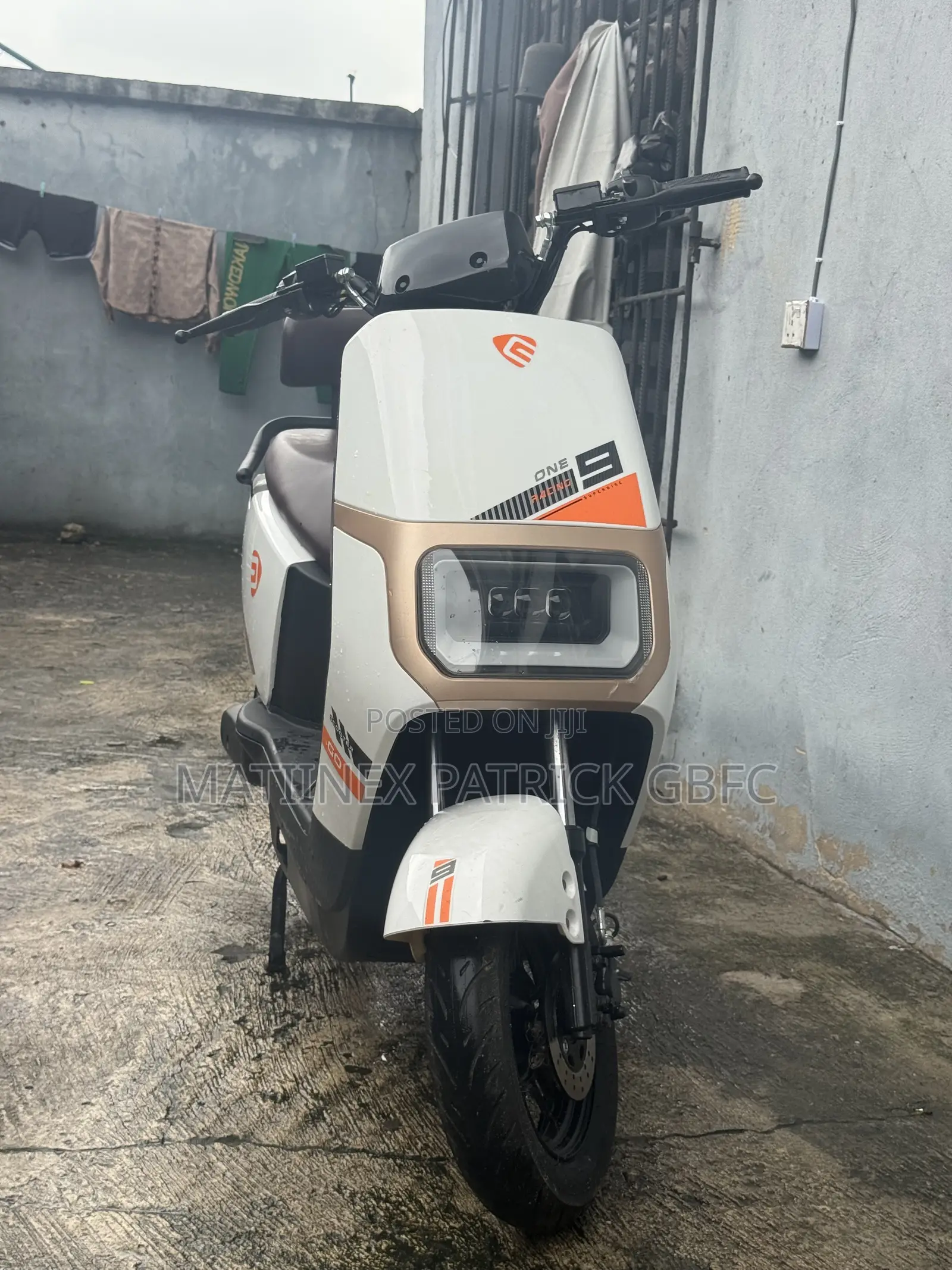 New Motorcycle 2025 White