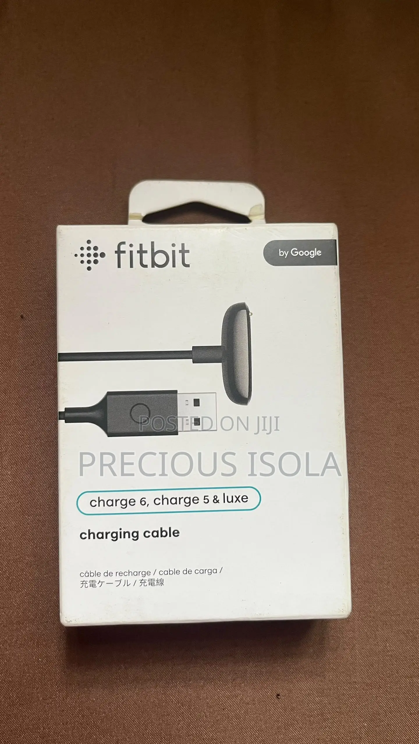 Fitbit Charge 6 Fitness Tracker With Charger and Google Apps