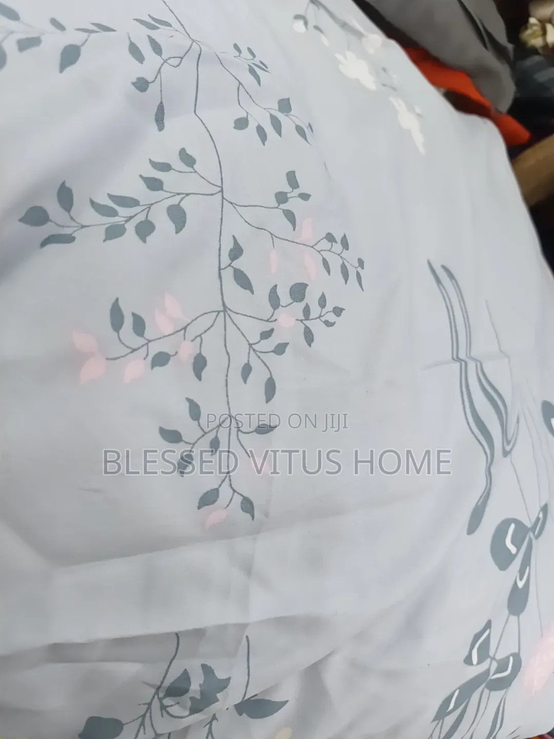 Silk Floral Bedspread Material