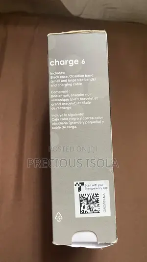 Fitbit Charge 6 Fitness Tracker With Charger and Google Apps