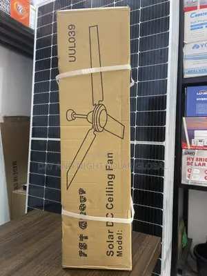 AC/Dc Solar Celling Fan Long Blade