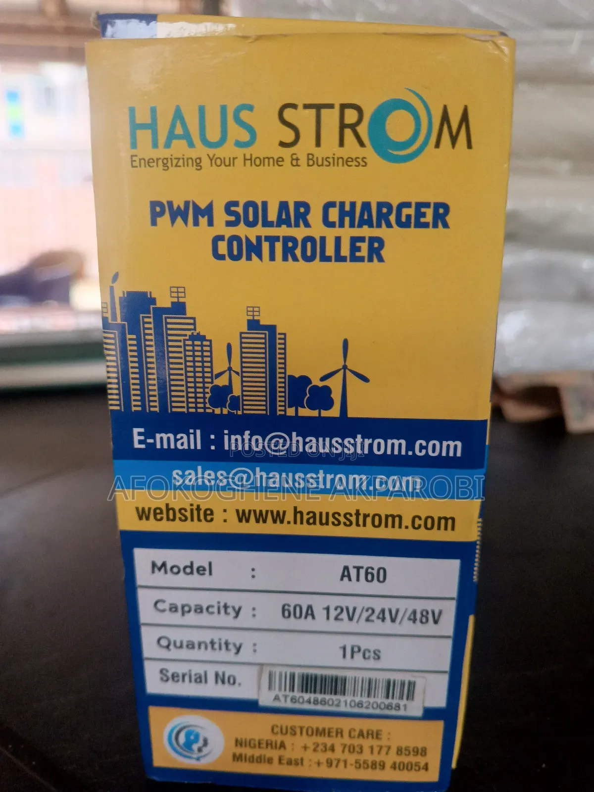 Haus Strom PWM 60A Charge Controller