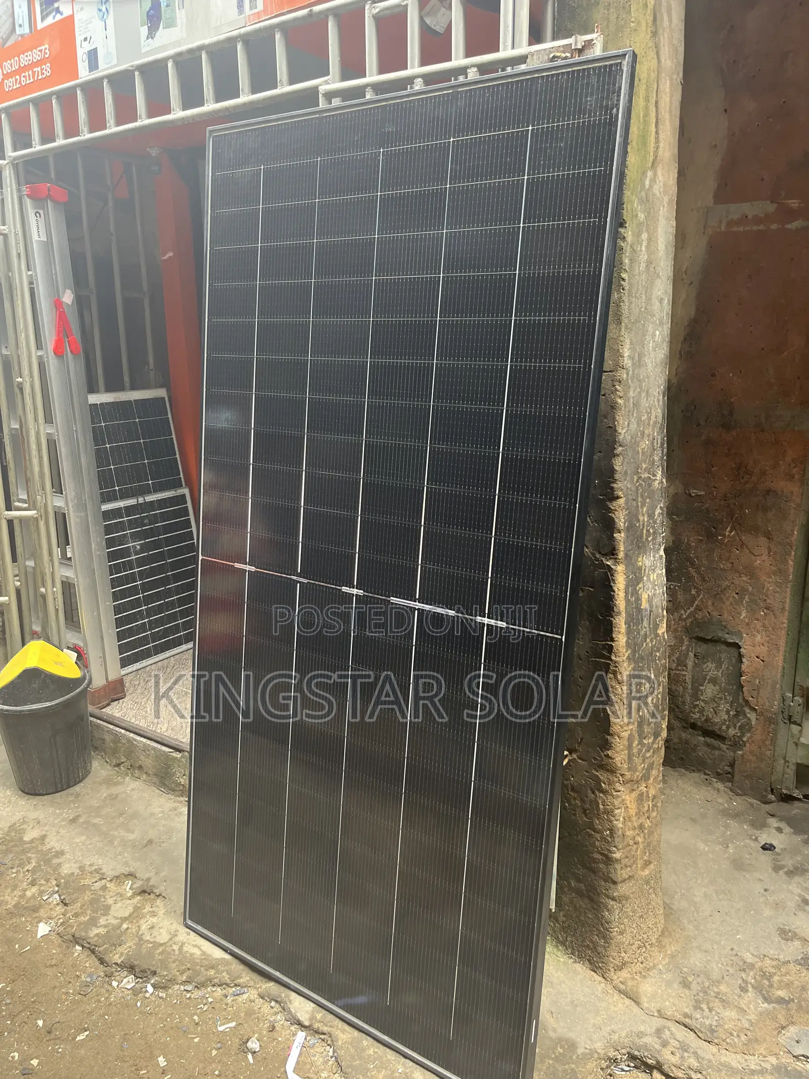 585w Black Frame Ronma Bifacial Panel
