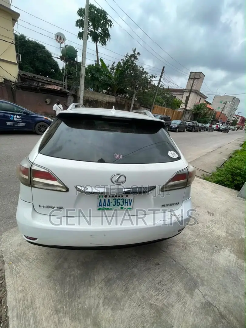 Lexus RX 2012 White