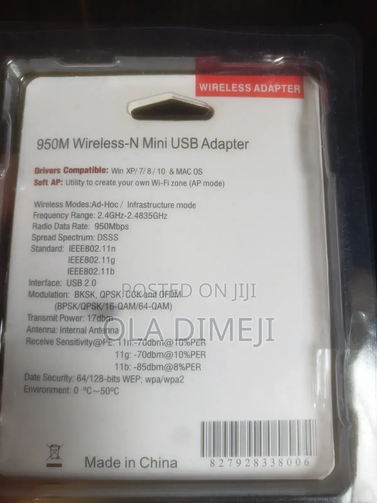 Wireless USB Adapter PC