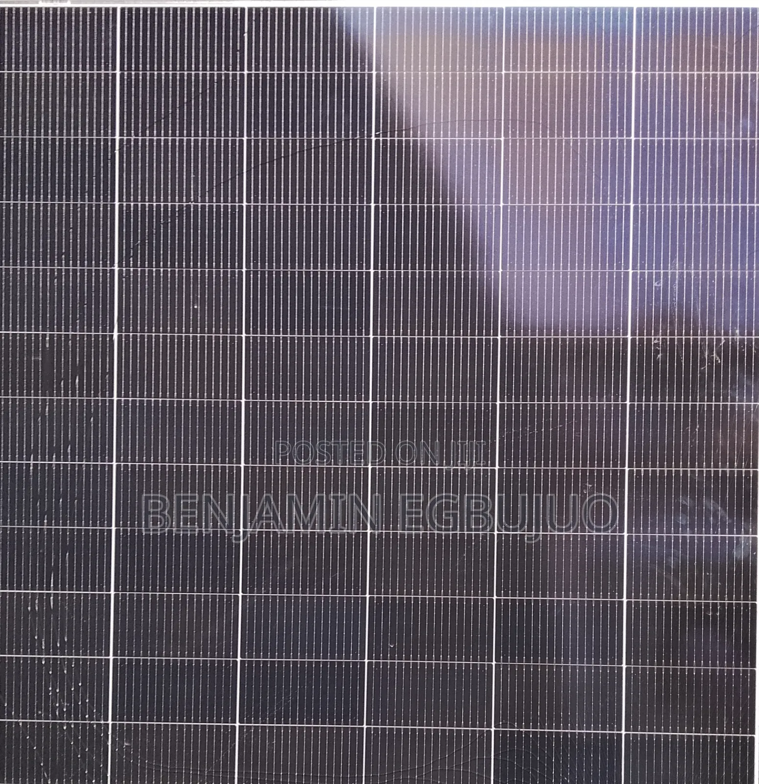 550 Watts Bifacial Mono Solar Panel