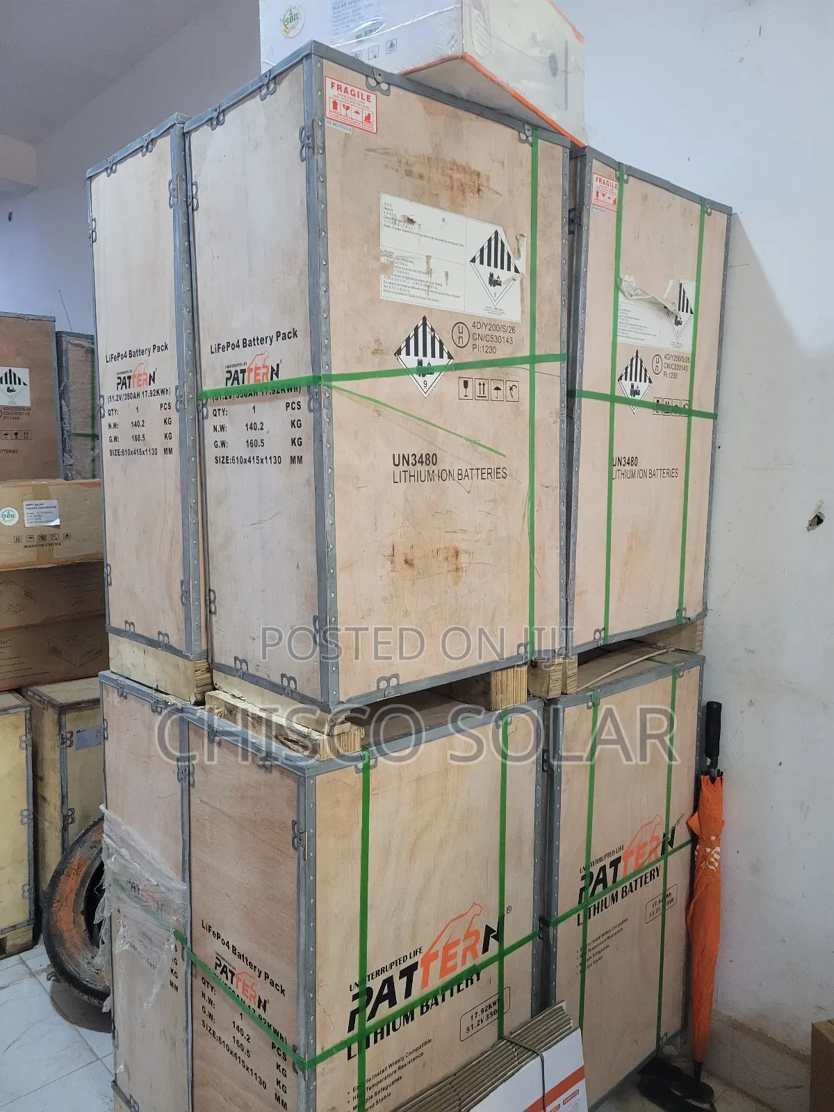 17.5kwh Pattern Lithium Batteries