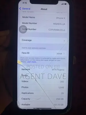 Apple iPhone X 256 GB White