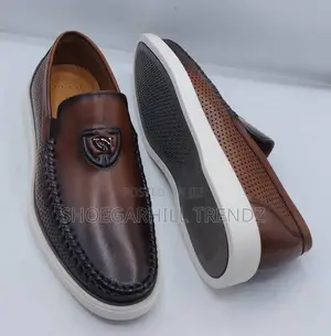 Giampieronicola Leather Loafer Sneakers | Luxury Hybrid Style