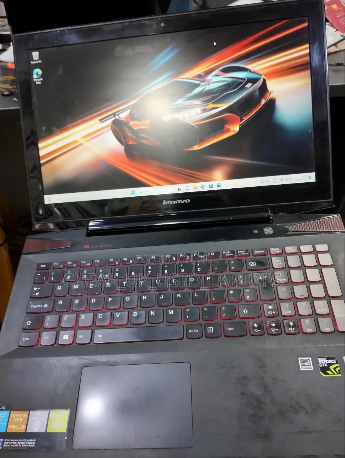 Laptop Lenovo Y50 16GB Intel Core i7 SSD 512GB
