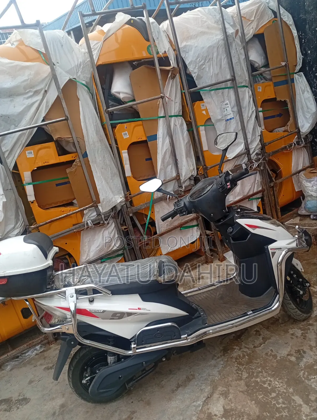 Motorcycle 2024 White