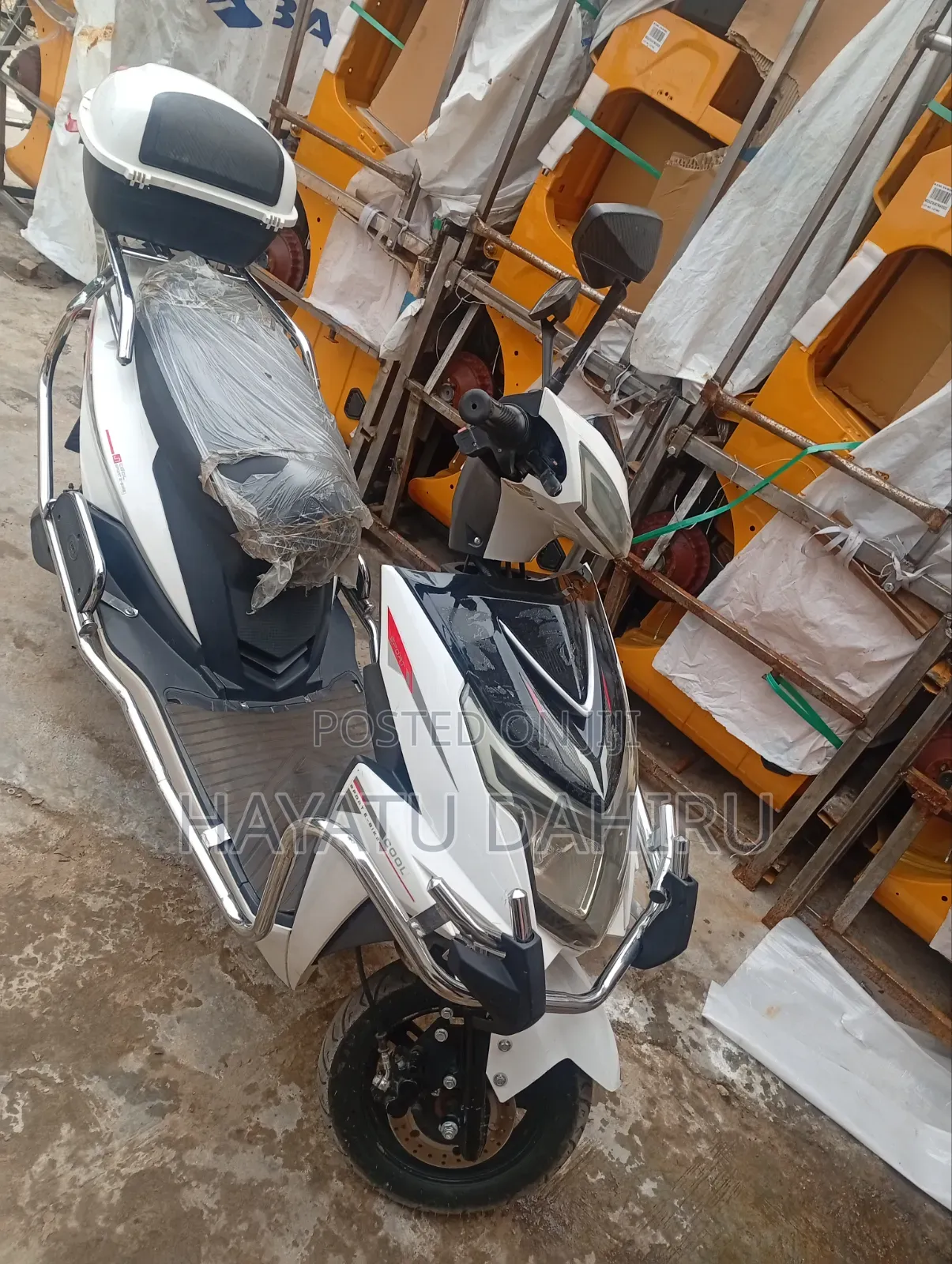Motorcycle 2024 White