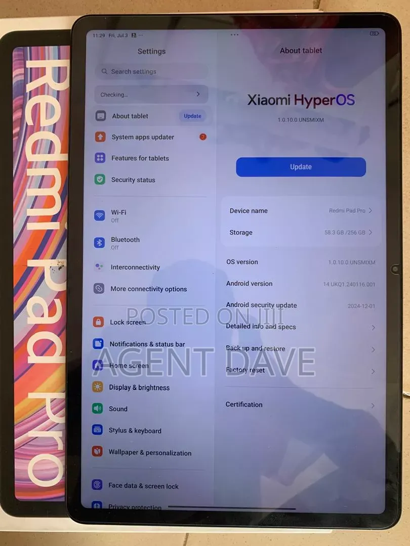 Xiaomi Redmi Pad Pro 256 GB Gray