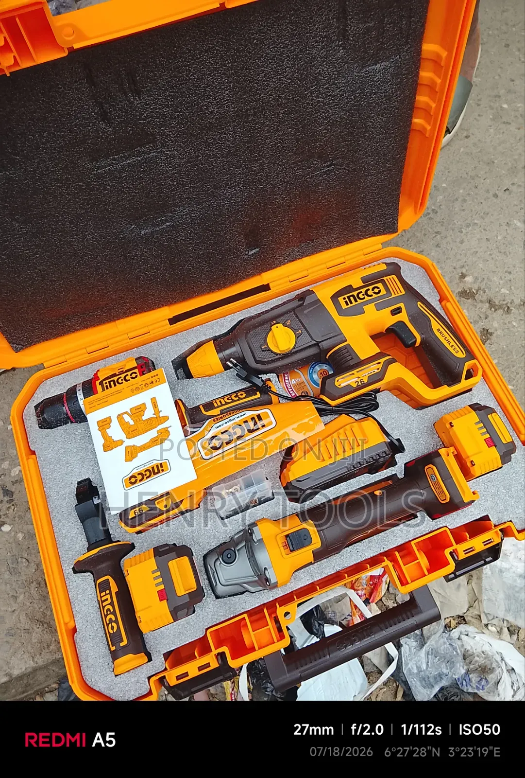 Cordless 3 PCS Combo Kit