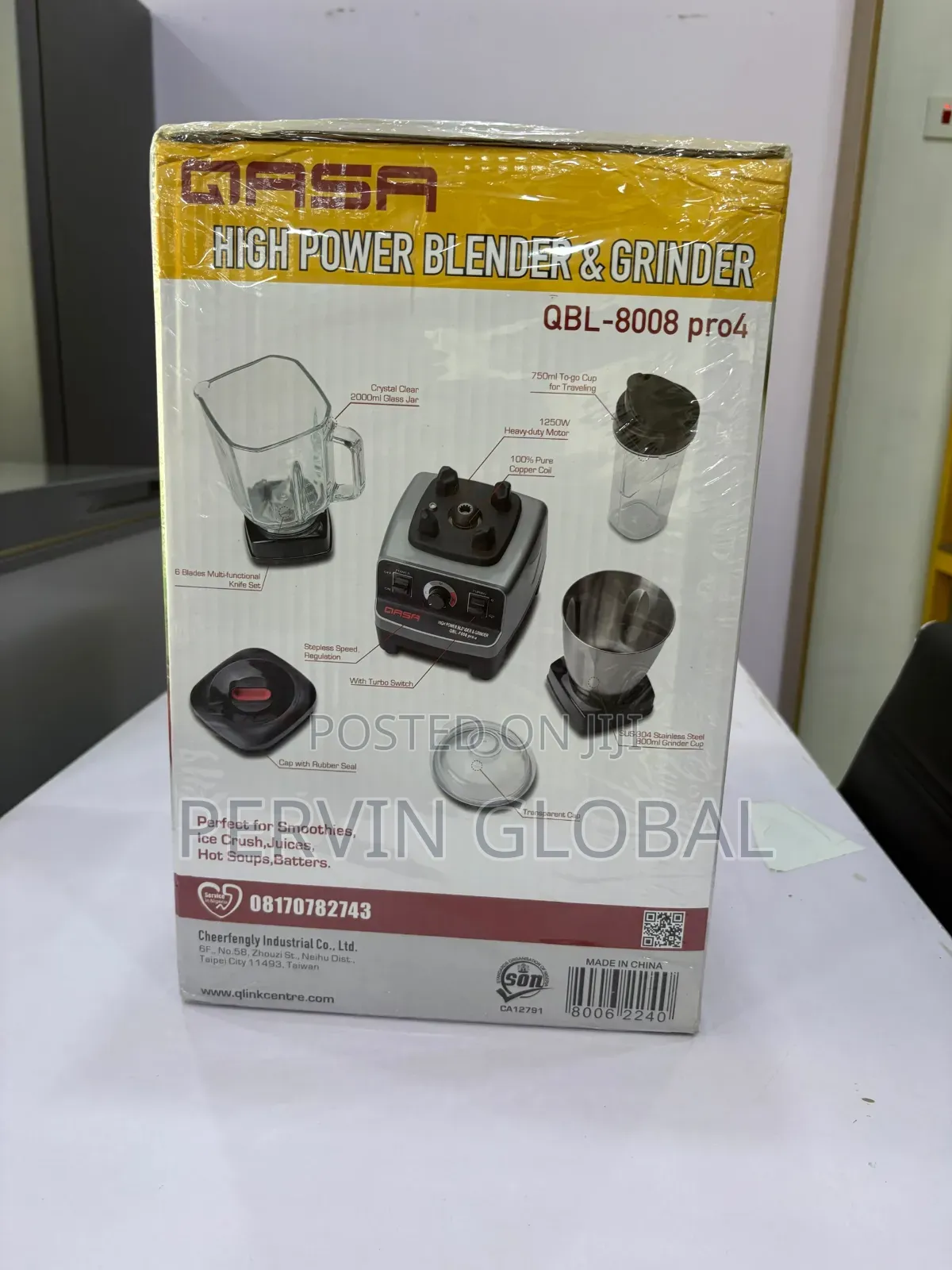 Qasa Blender QBL8008pro 4