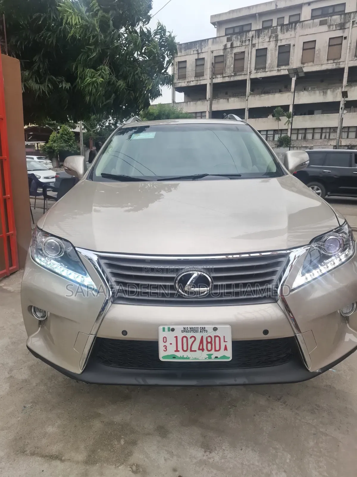 Lexus RX 2014 Gold