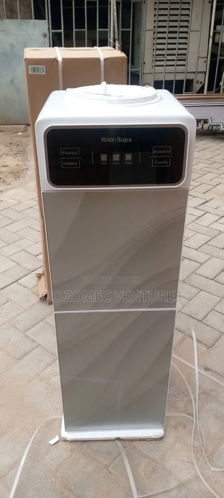 Water Dispenser With Refrigerator.
