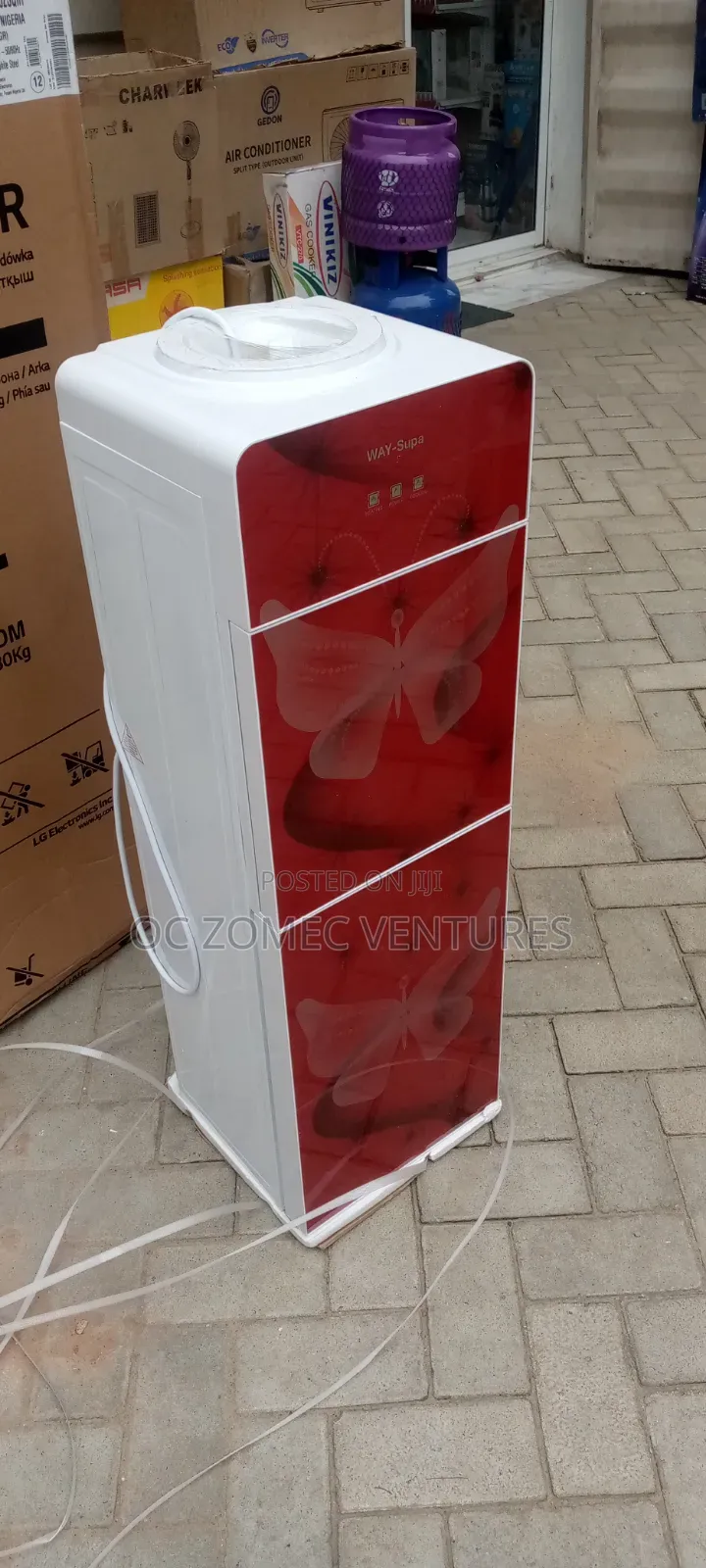 Water Dispenser With Refrigerator.