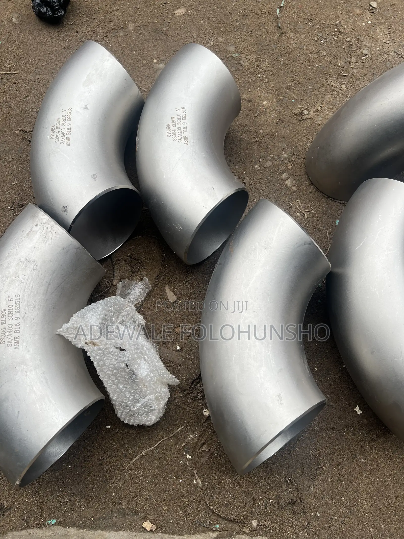 5” Stainless Elbow Sch10