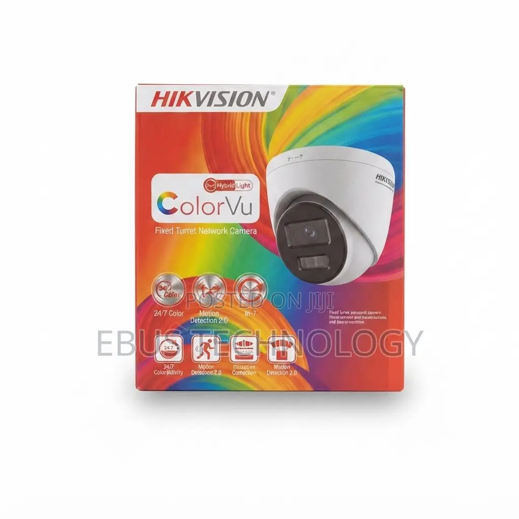 Hikvision 4mp Smart Colorvu Turret Network Camera Ds2cd1347g2hliuf/SRB