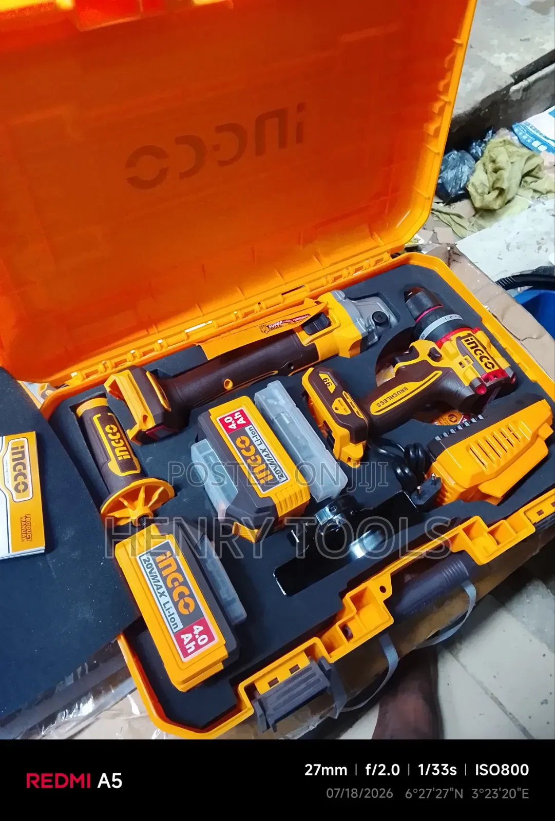 Cordless 2 PCS Combo Kit