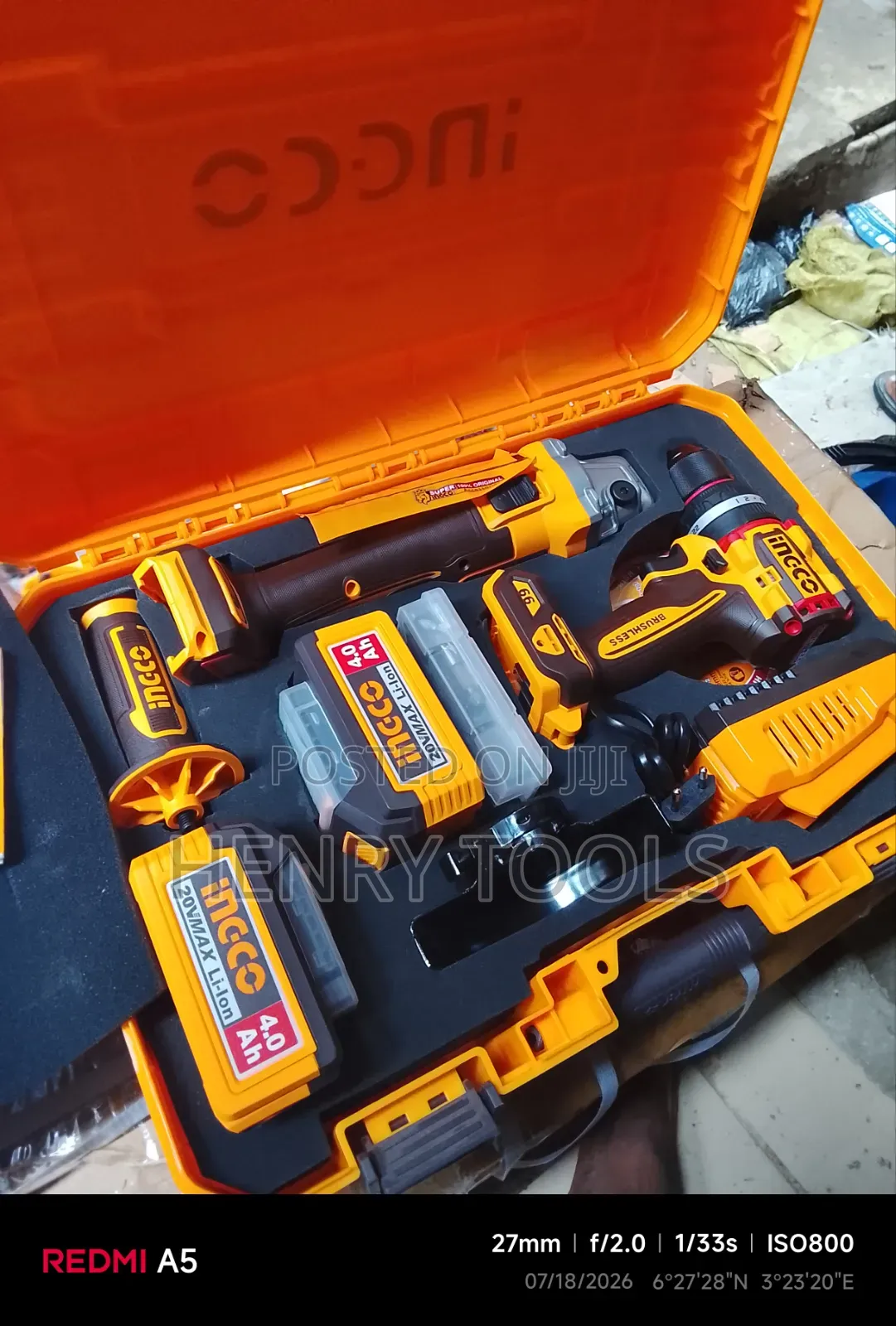 Cordless 2 PCS Combo Kit