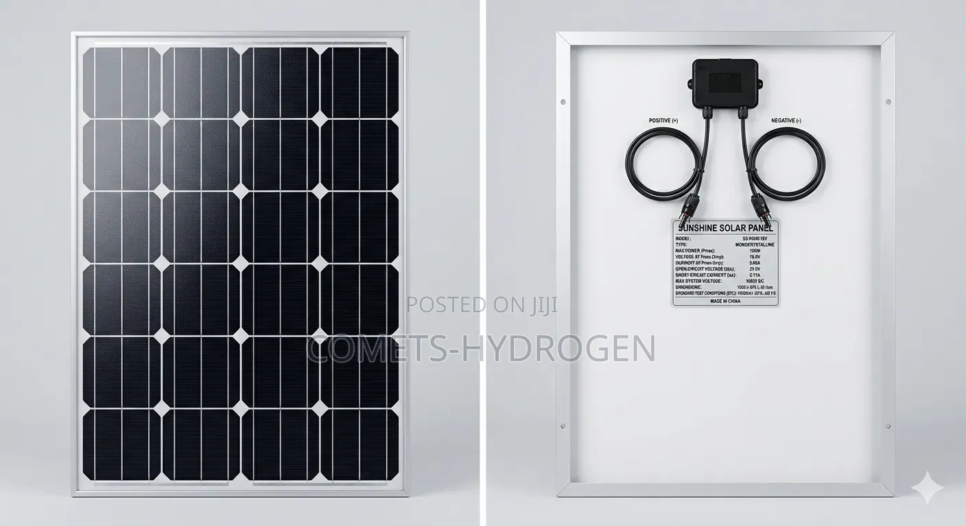 Sunfield 100W Solar Panel & Available Brands Solar Products Wholesale