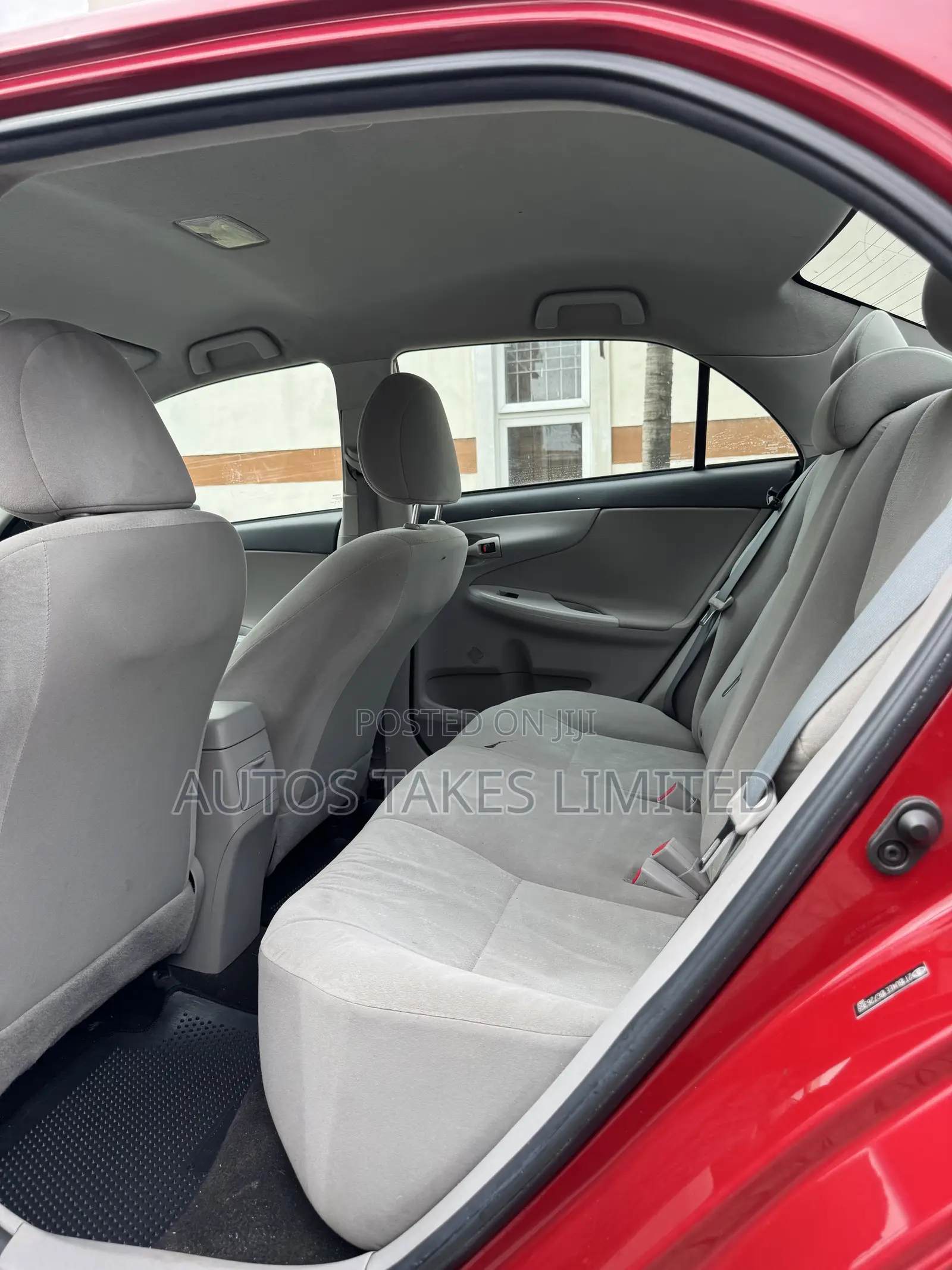 Toyota Corolla 2012 Red