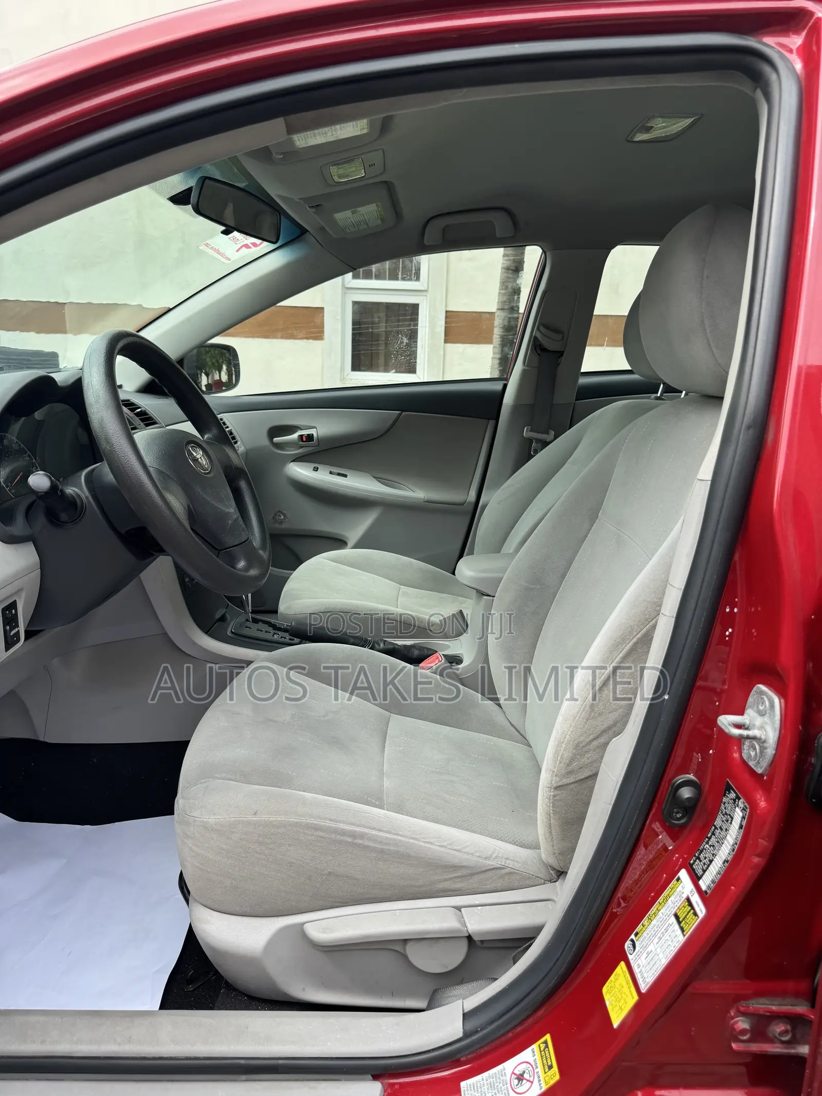 Toyota Corolla 2012 Red
