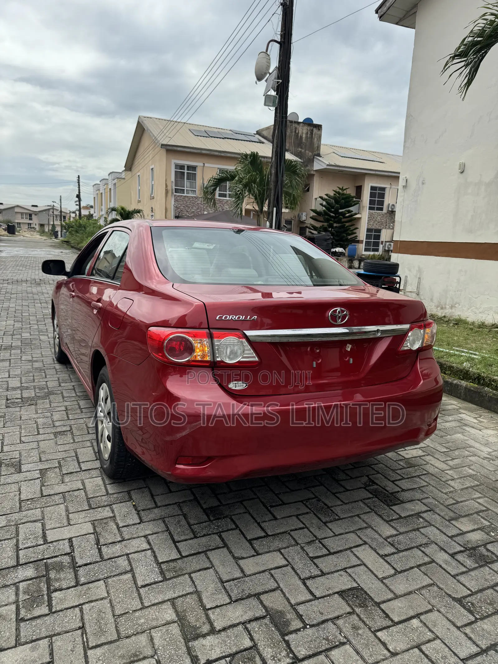 Toyota Corolla 2012 Red