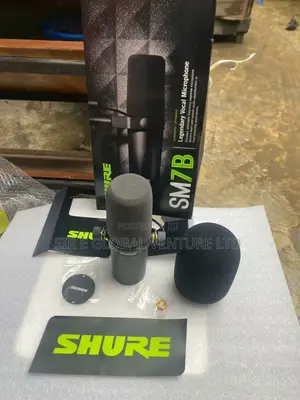 The Shure SM7B Is an Industry-Standard XLR Dynamic Microphone