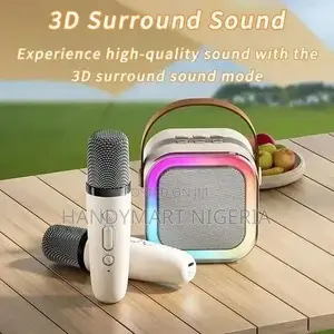Portable Colourful Karaoke Sound System